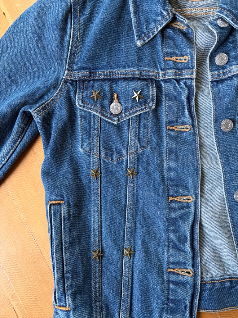 Star Studded Levi’s Denim Jacket